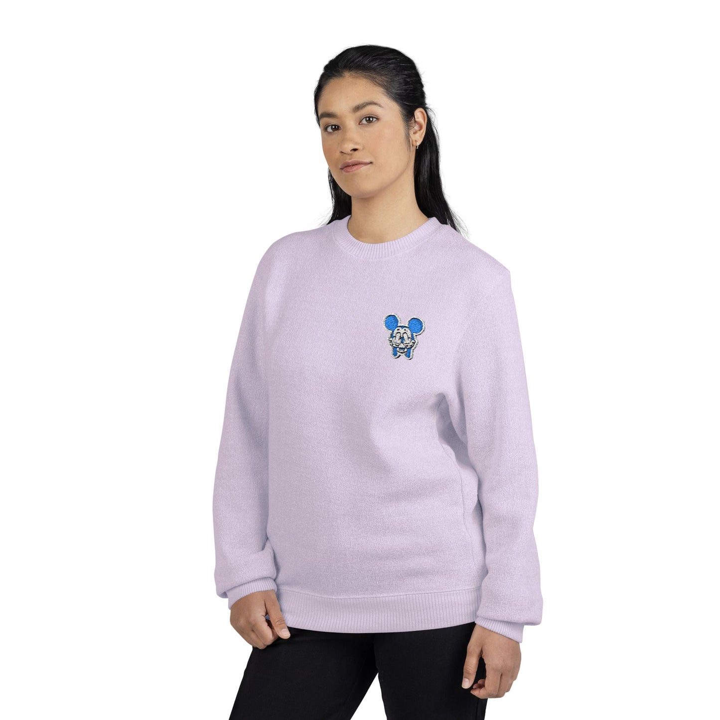 Embroidered Bad Mickey Mouse Sweatshirt