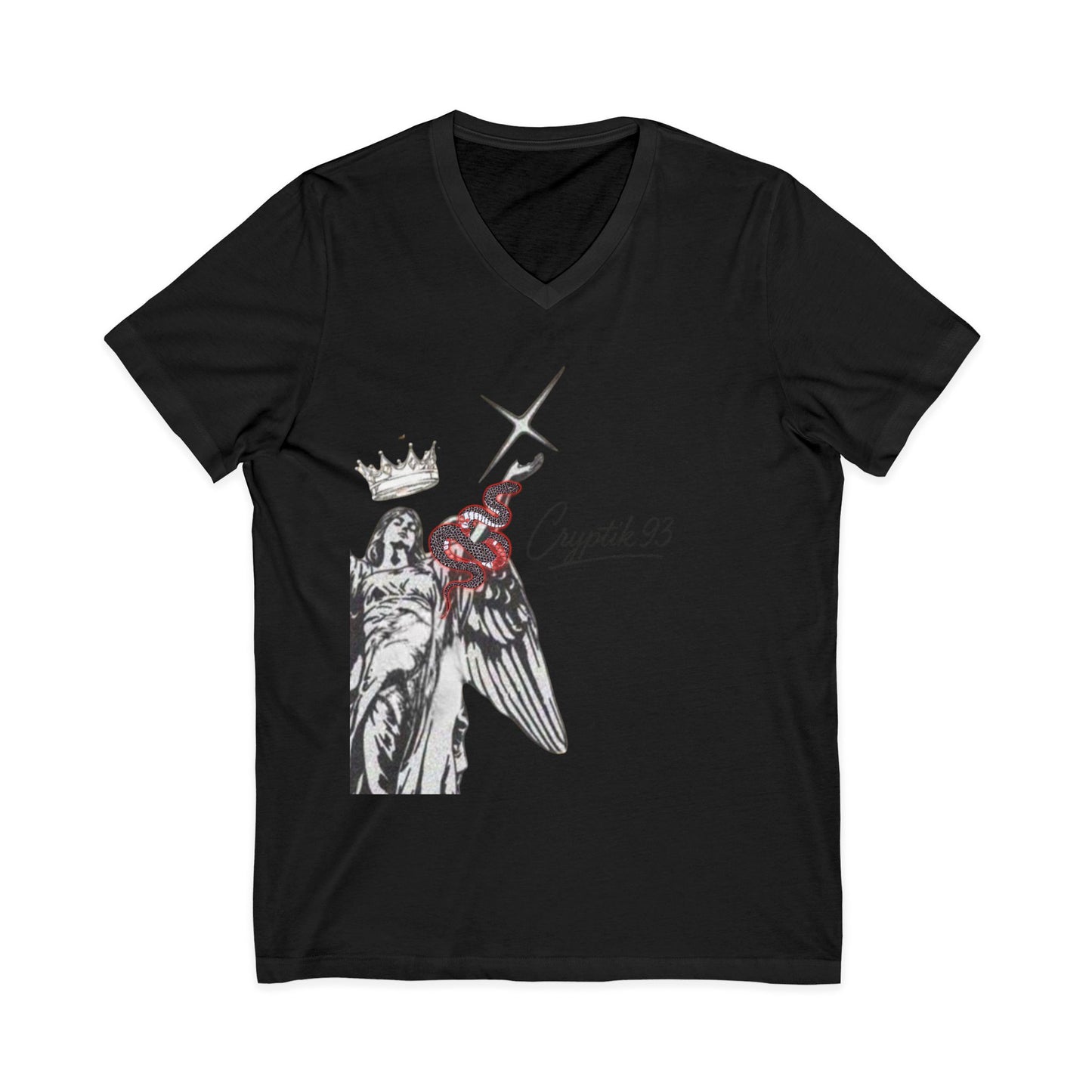 Garden of Treason- Graphic Tee v-neck THE ENCRYPTED COLLECTION