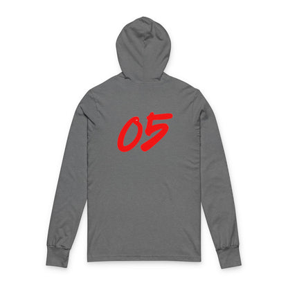 Hooded Tee - Bad Marvin the Martian Flipping the Bird Art