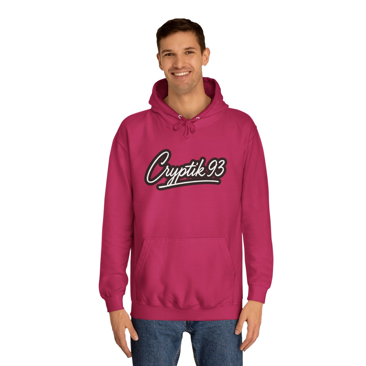 Cryptik93 Unisex College Hoodie - Stylish Comfort for College Life
