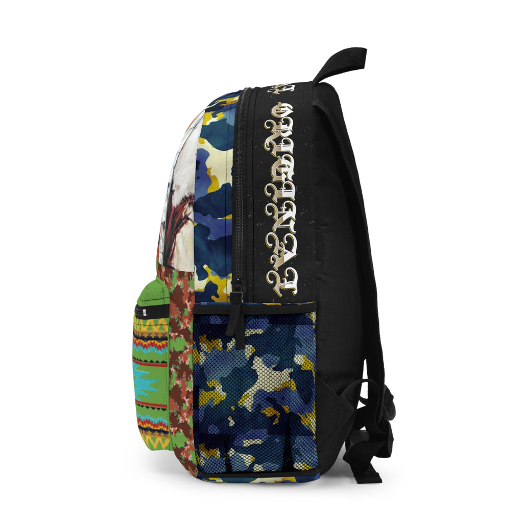 Backpack Trap Sack Tote Book Bag Loud Graphics Original Taste