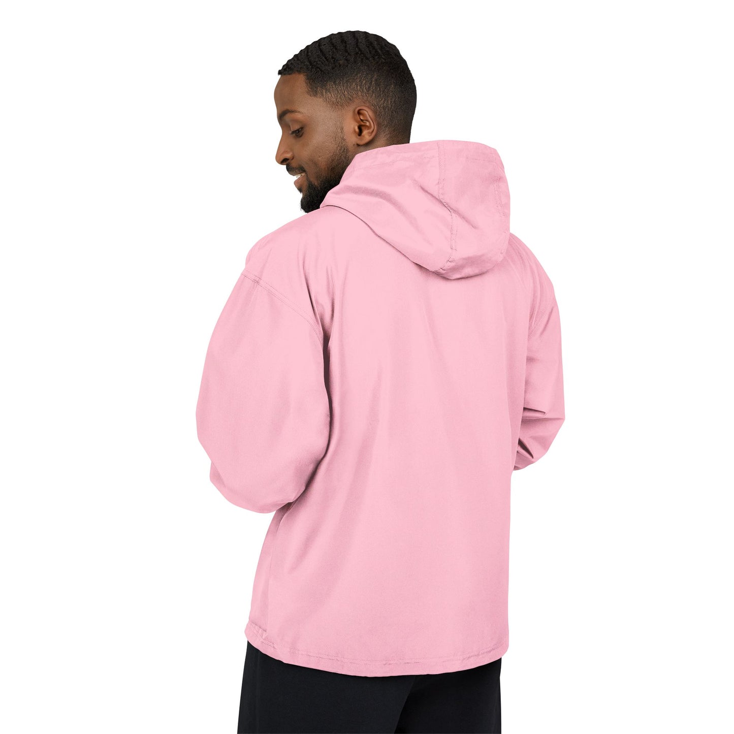 Packable Anorak Jacket - Bright Orange with Original Design