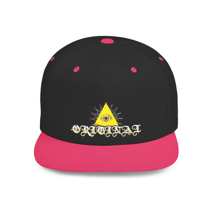 Snapback Hat, Original Logo Embroidery