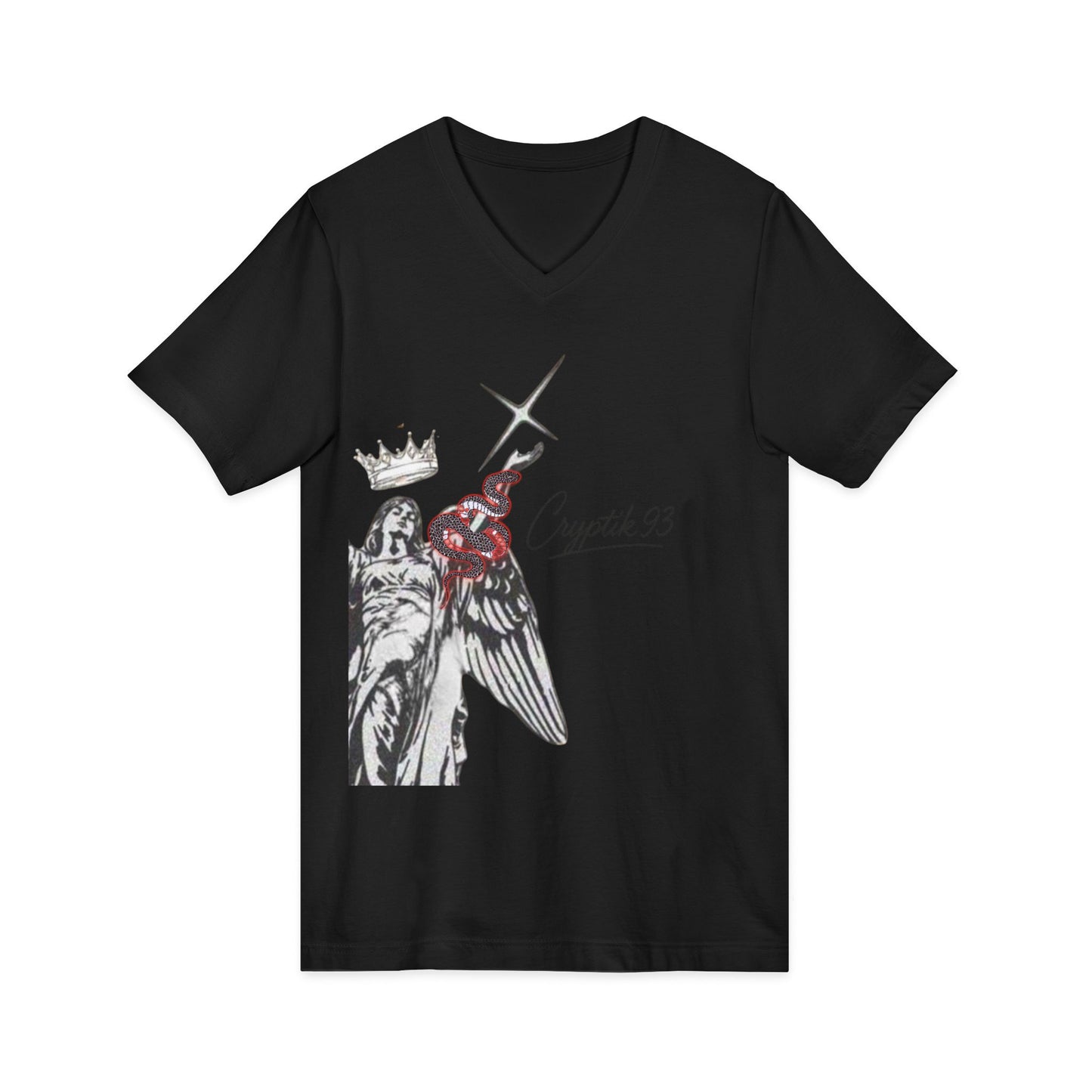 Garden of Treason- Graphic Tee v-neck THE ENCRYPTED COLLECTION