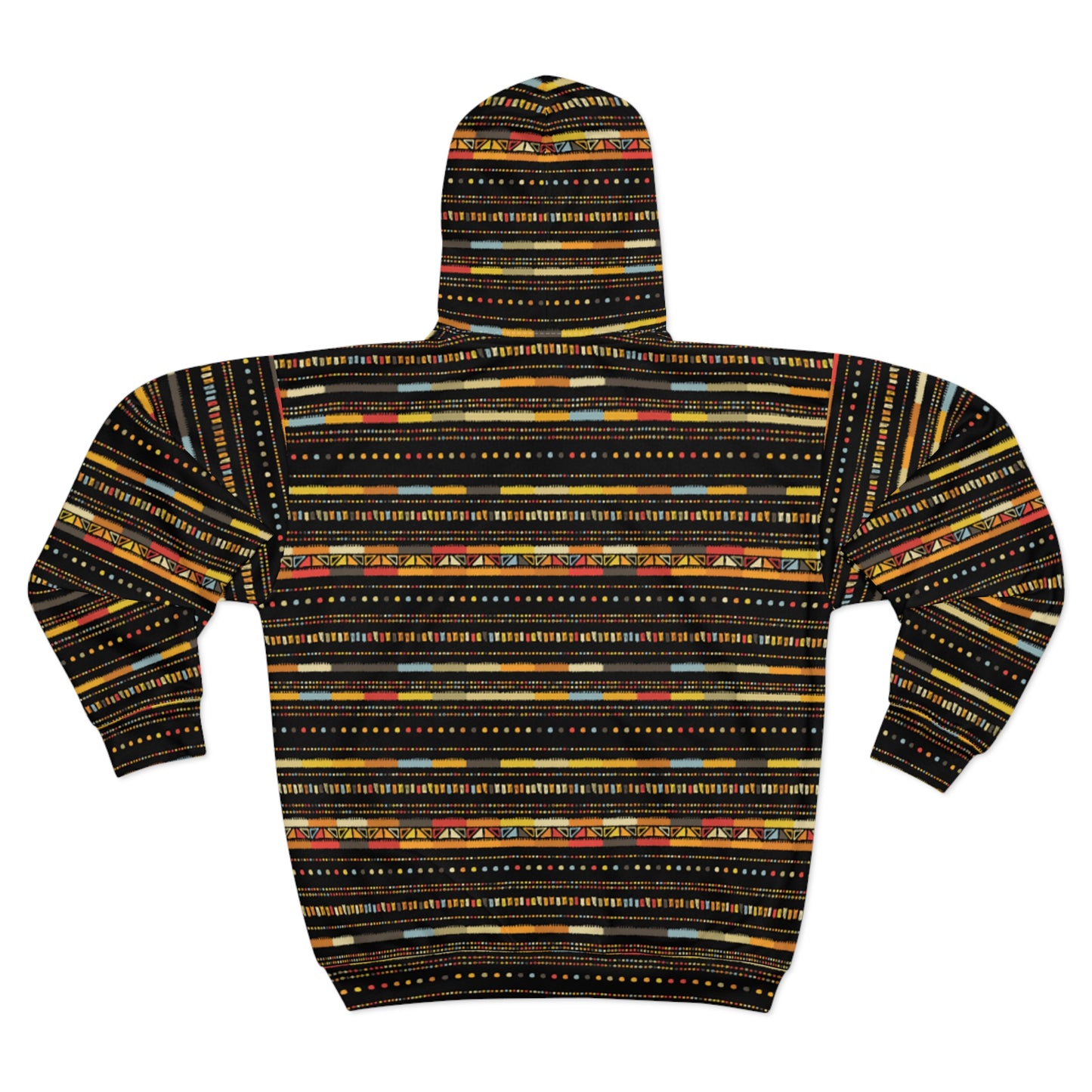Original-taste Tribal Zip Hoodie