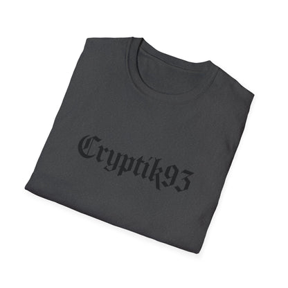 Cryptik93 Gothic Logo T-Shirt