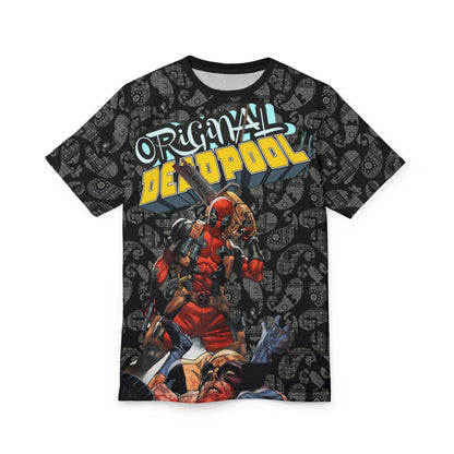 Deadpool Unisex Graphic Tee, Comic Book T-Shirt, Gift for Superhero Fans, Unique Streetwear Style, Fun Casual Apparel