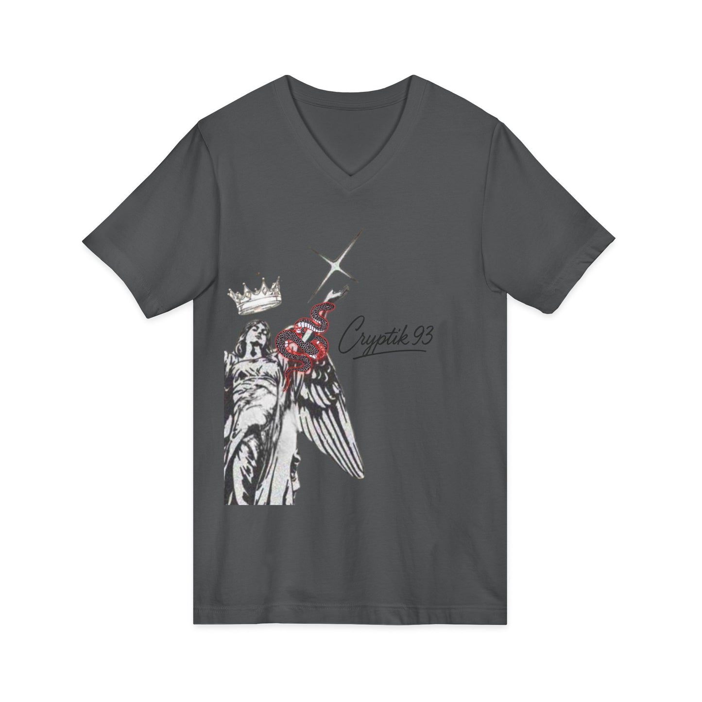 Garden of Treason- Graphic Tee v-neck THE ENCRYPTED COLLECTION