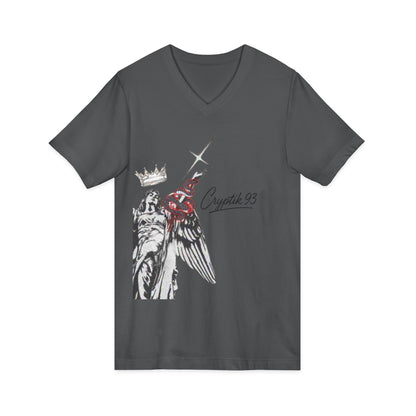 Garden of Treason- Graphic Tee v-neck THE ENCRYPTED COLLECTION