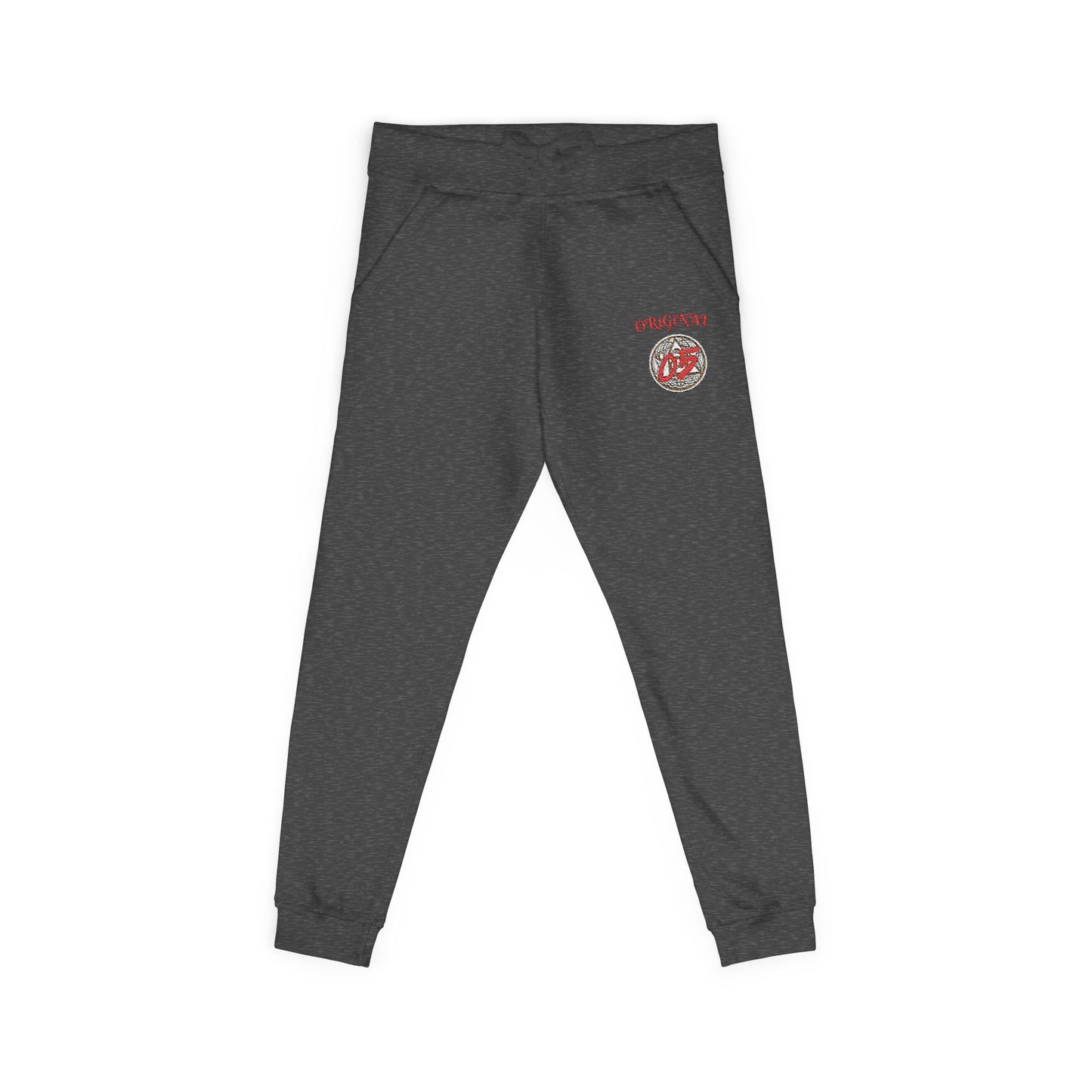 Cozy Embroidered Unisex Fleece Sweatpants for Comfort and Style | Perfect for Lounging, Casual Outings, Gifting, Holidays, and Home