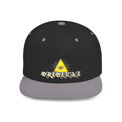 Snapback Hat, Original Logo Embroidery