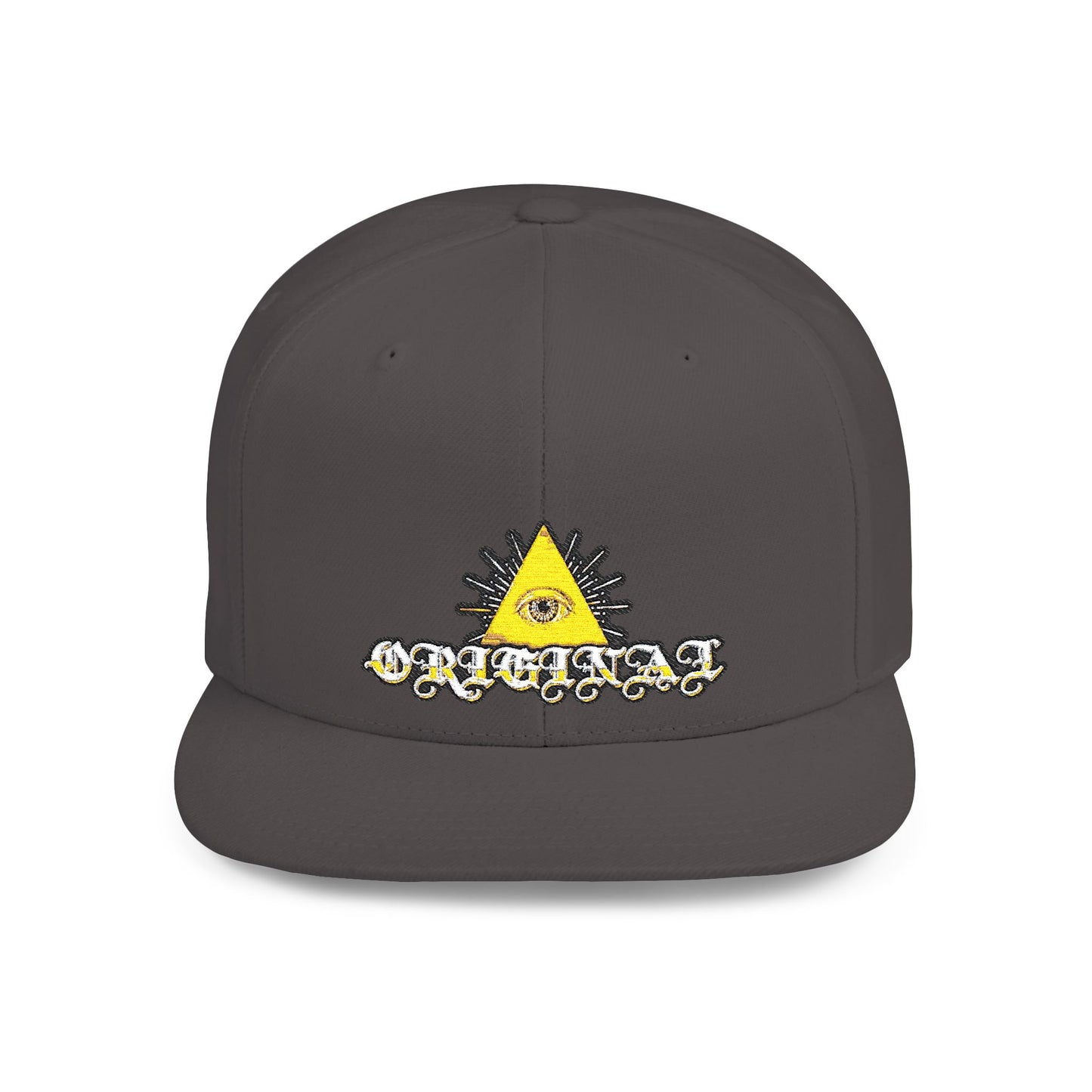 Snapback Hat, Original Logo Embroidery