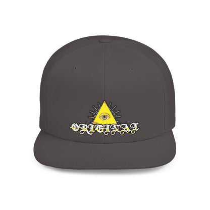 Snapback Hat, Original Logo Embroidery