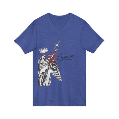 Garden of Treason- Graphic Tee v-neck THE ENCRYPTED COLLECTION