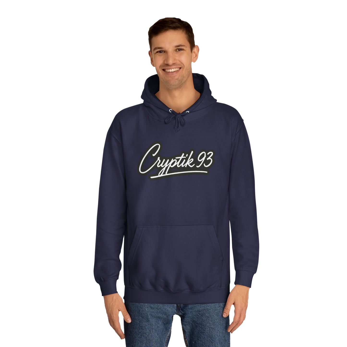 Cryptik93 Unisex College Hoodie - Stylish Comfort for College Life