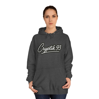 Cryptik93 Unisex College Hoodie - Stylish Comfort for College Life
