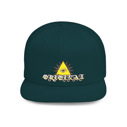Snapback Hat, Original Logo Embroidery