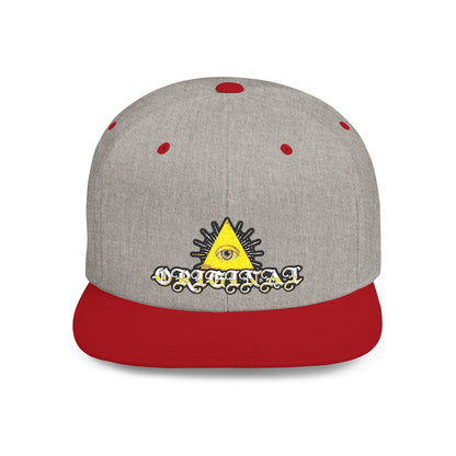 Snapback Hat, Original Logo Embroidery
